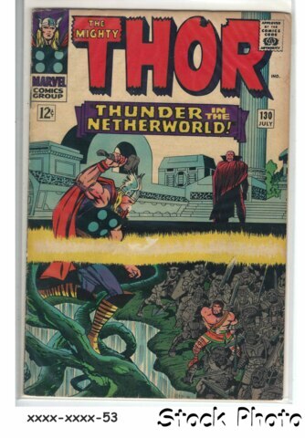 THOR #130 © July 1966 Marvel Comics